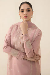 SAPPHIRE - 3PC LAWN EMBROIDERED SHIRT WITH CHIFFON EMBROIDERED DUPATTA AND TROUSER - HZG1765